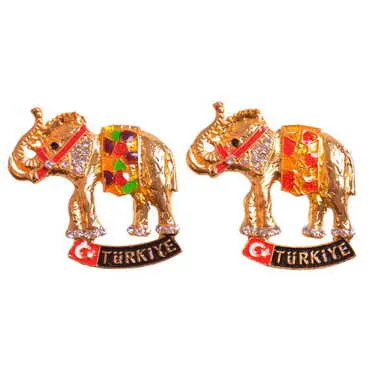Turkey Themed Metal Fridge Magnet - 184
