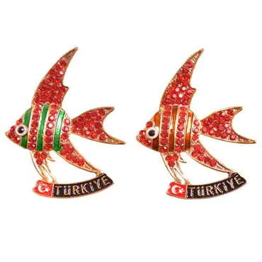 Turkey Themed Metal Fridge Magnet - 185