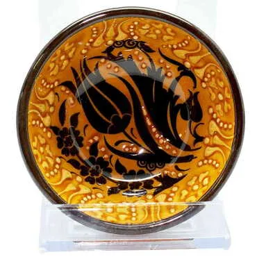 Turkish Ceramic Turquoise Bowl 8 Cm - 6