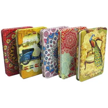 Notebook With Metal Cover Big Size 105x150 mm - 2