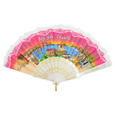 Ayvalik Region Themed Had Fan - 7