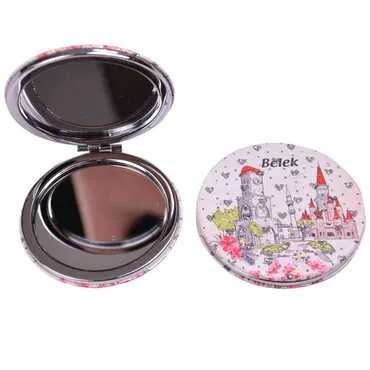 Belek Themed Custom Printed Round Pocket Mirror - 5