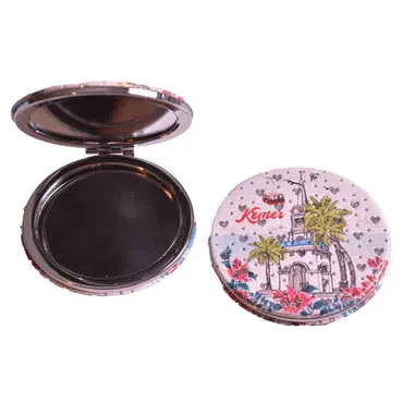 Kemer Themed Custom Printed Round Pocket Mirror - 5