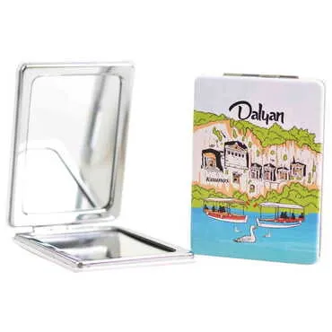 Dalyan Themed Custom Printed Rectangle Pocket Mirror - 5