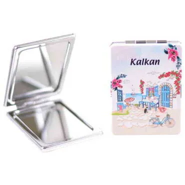 Kalkan Themed Custom Printed Rectangle Pocket Mirror - 3