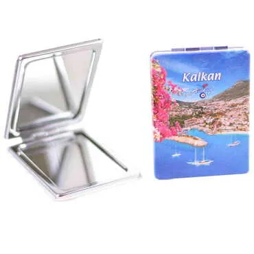 Kalkan Themed Custom Printed Rectangle Pocket Mirror - 4
