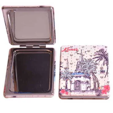Kemer Themed Custom Printed Rectangle Pocket Mirror - 4