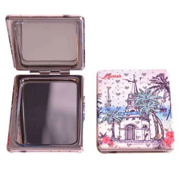 Kemer Themed Custom Printed Rectangle Pocket Mirror - 6