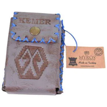 Toptan Kemer Temalı Myros Deri̇ Si̇gara Kilifi - 16