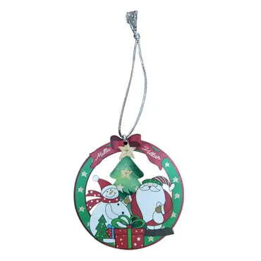 Christmas Themed Customised Wooden Christmas Ornament - 8