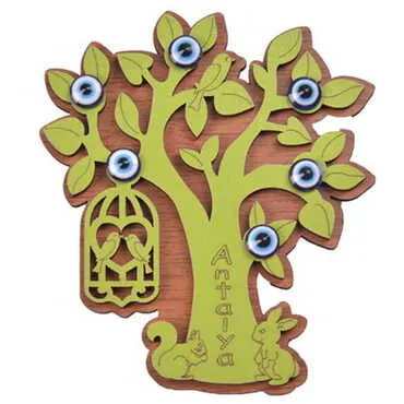 Toptan Antalya Temalı Myros Ahşap Magnet - 7