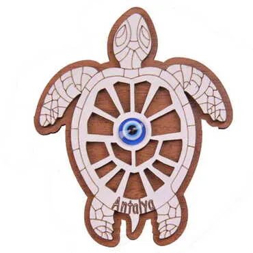 Toptan Antalya Temalı Myros Ahşap Magnet - 25