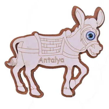 Toptan Hayvan Temalı Myros Ahşap Magnet - 2
