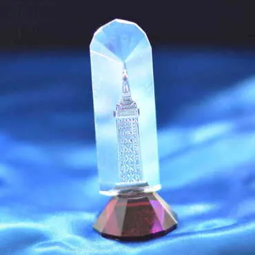Crystal Eiffel Tower Figurine