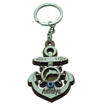 Toptan Marin Temalı Myros Ahşap Anahtarlık - 3