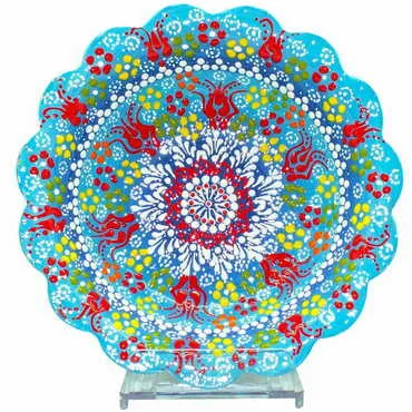 Toptan 20 Cm Kabartma Papatya Kase  - 5