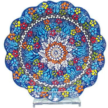 Toptan 20 Cm Kabartma Papatya Kase  - 10