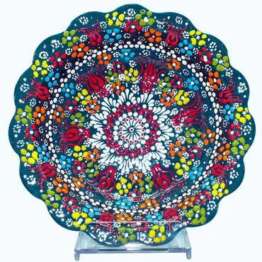 Toptan 20 Cm Kabartma Papatya Kase  - 13