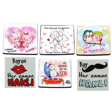 Sweetheart Themed Customised Eva Fridge Magnet - 2