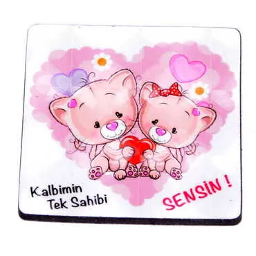Sweetheart Themed Customised Eva Fridge Magnet - 17