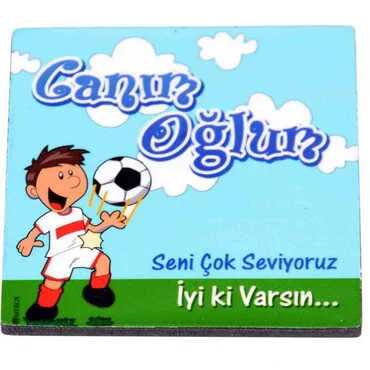 Son Themed Customised Eva Fridge Magnet - 3