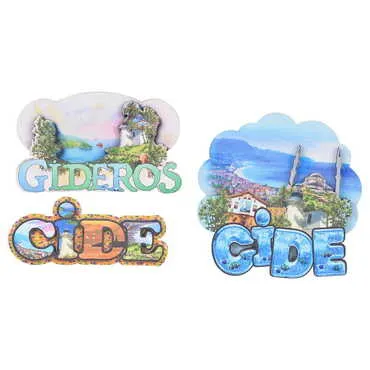 Cide Themed Wooden Customised 2D Souvenir Fridge Magnet - 2