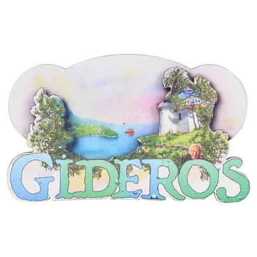 Cide Themed Wooden Customised 2D Souvenir Fridge Magnet - 5
