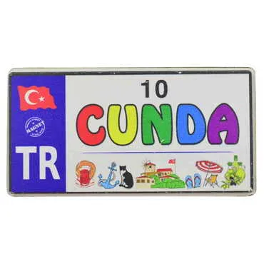 Cunda Themed Wooden Customised 2D Souvenir Fridge Magnet - 7