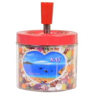 Toptan Kaş Temalı Metal Basmali Küllük - 3
