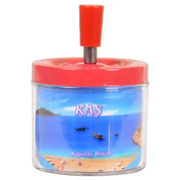 Toptan Kaş Temalı Metal Basmali Küllük - 7
