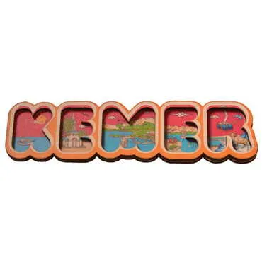 Toptan Kemer Temalı Uv Baskılı Yazı Magnet - 5