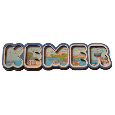 Toptan Kemer Temalı Uv Baskılı Yazı Magnet - 7