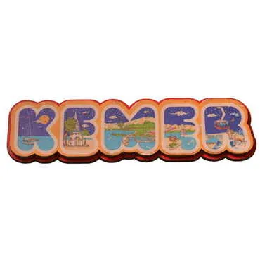 Toptan Kemer Temalı Uv Baskılı Yazı Magnet - 8