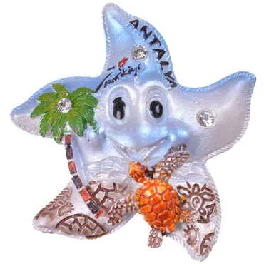 Antalya Themed Polyester Fridge Magnet - 11