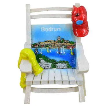 Bodrum Themed Polyester Fridge Magnet - 3