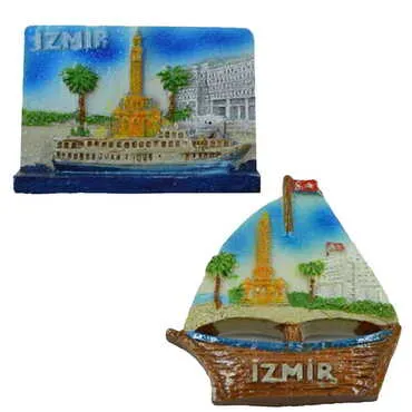 Izmir Themed Polyester Fridge Magnet - 2
