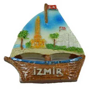 Izmir Themed Polyester Fridge Magnet - 3