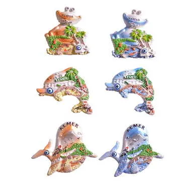 Kemer Themed Polyester Fridge Magnet - 2