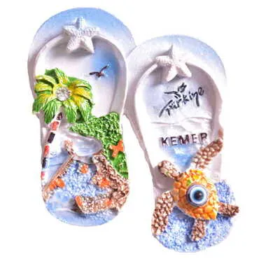 Kemer Themed Polyester Fridge Magnet - 3