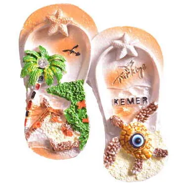 Kemer Themed Polyester Fridge Magnet - 4
