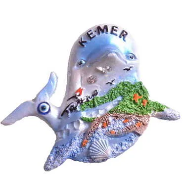 Kemer Themed Polyester Fridge Magnet - 7