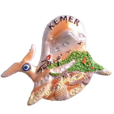 Kemer Themed Polyester Fridge Magnet - 8