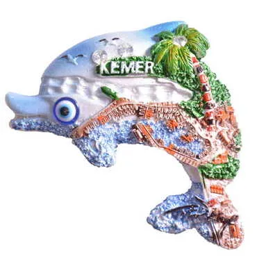 Kemer Themed Polyester Fridge Magnet - 9