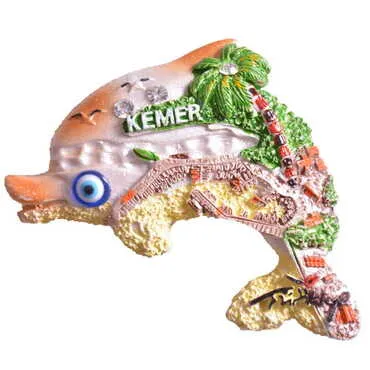 Kemer Themed Polyester Fridge Magnet - 10