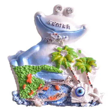 Kemer Themed Polyester Fridge Magnet - 11