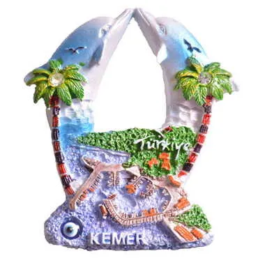 Kemer Themed Polyester Fridge Magnet - 15