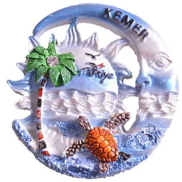 Kemer Themed Polyester Fridge Magnet - 21