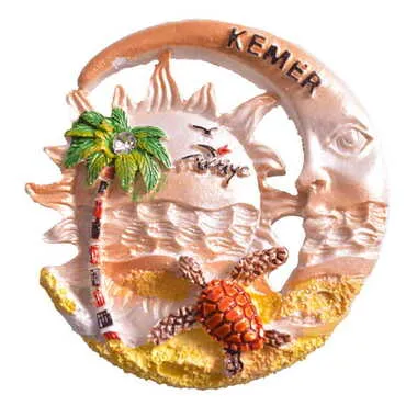 Kemer Themed Polyester Fridge Magnet - 22