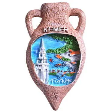Kemer Themed Polyester Fridge Magnet - 23