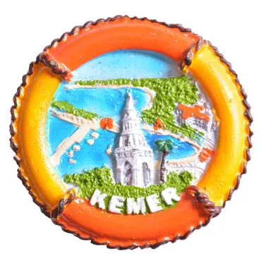 Kemer Themed Polyester Fridge Magnet - 25